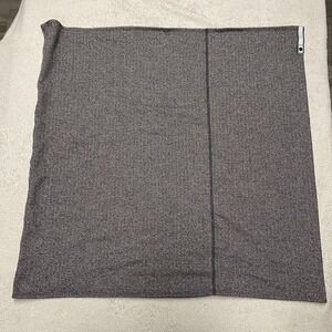 Lululemon Vinyasa Wrap Scarf Gray One Size Snap Button Stretch
